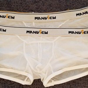 Manview and other brands Sexy Masculine Men's MESH Underwear size L-XL